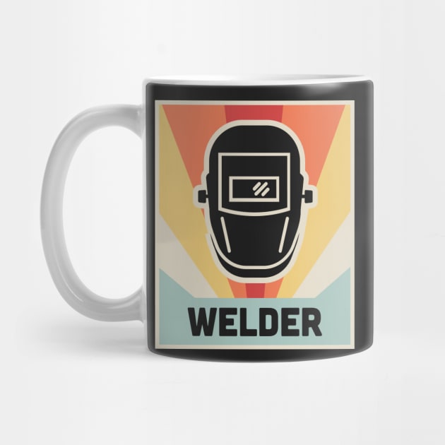 WELDER | Vintage 70s Welding Poster by MeatMan